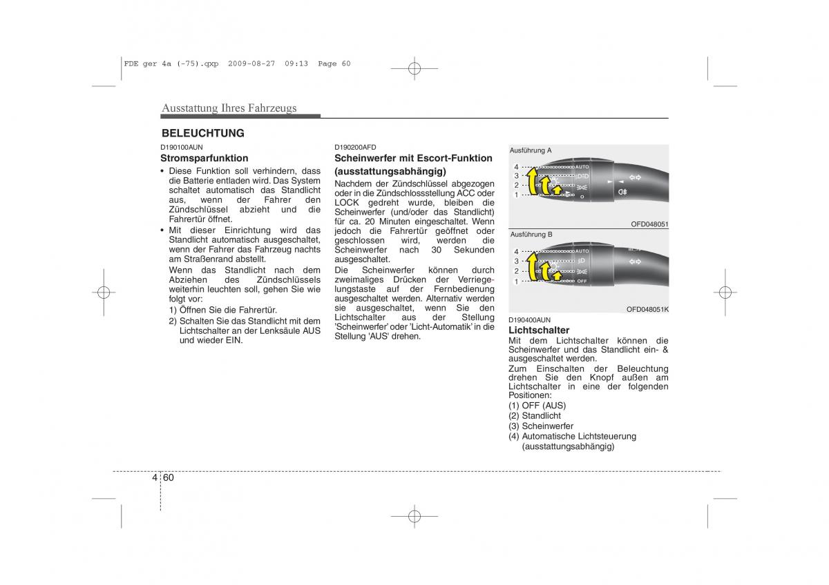 Hyundai i30 I 1 Handbuch / page 142