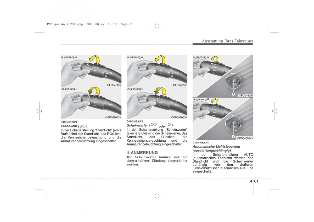 Hyundai i30 I 1 Handbuch / page 143