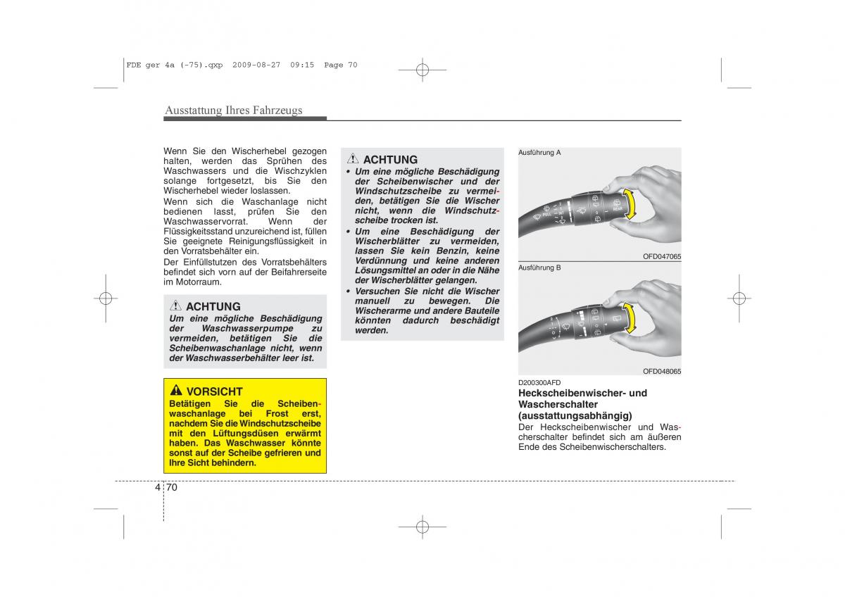 Hyundai i30 I 1 Handbuch / page 152