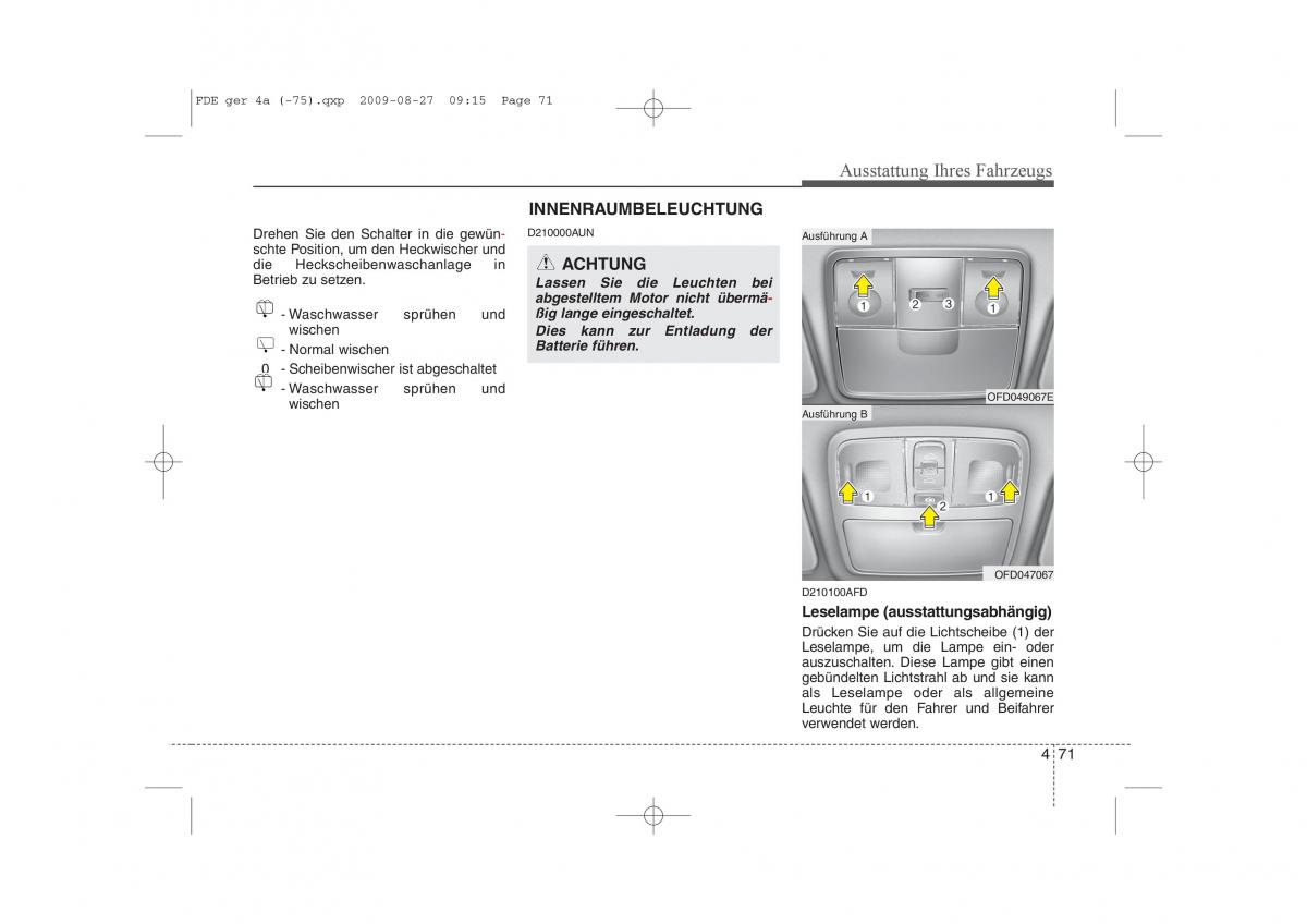 Hyundai i30 I 1 Handbuch / page 153