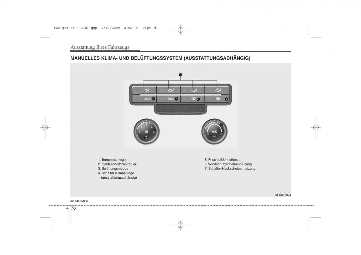 Hyundai i30 I 1 Handbuch / page 158