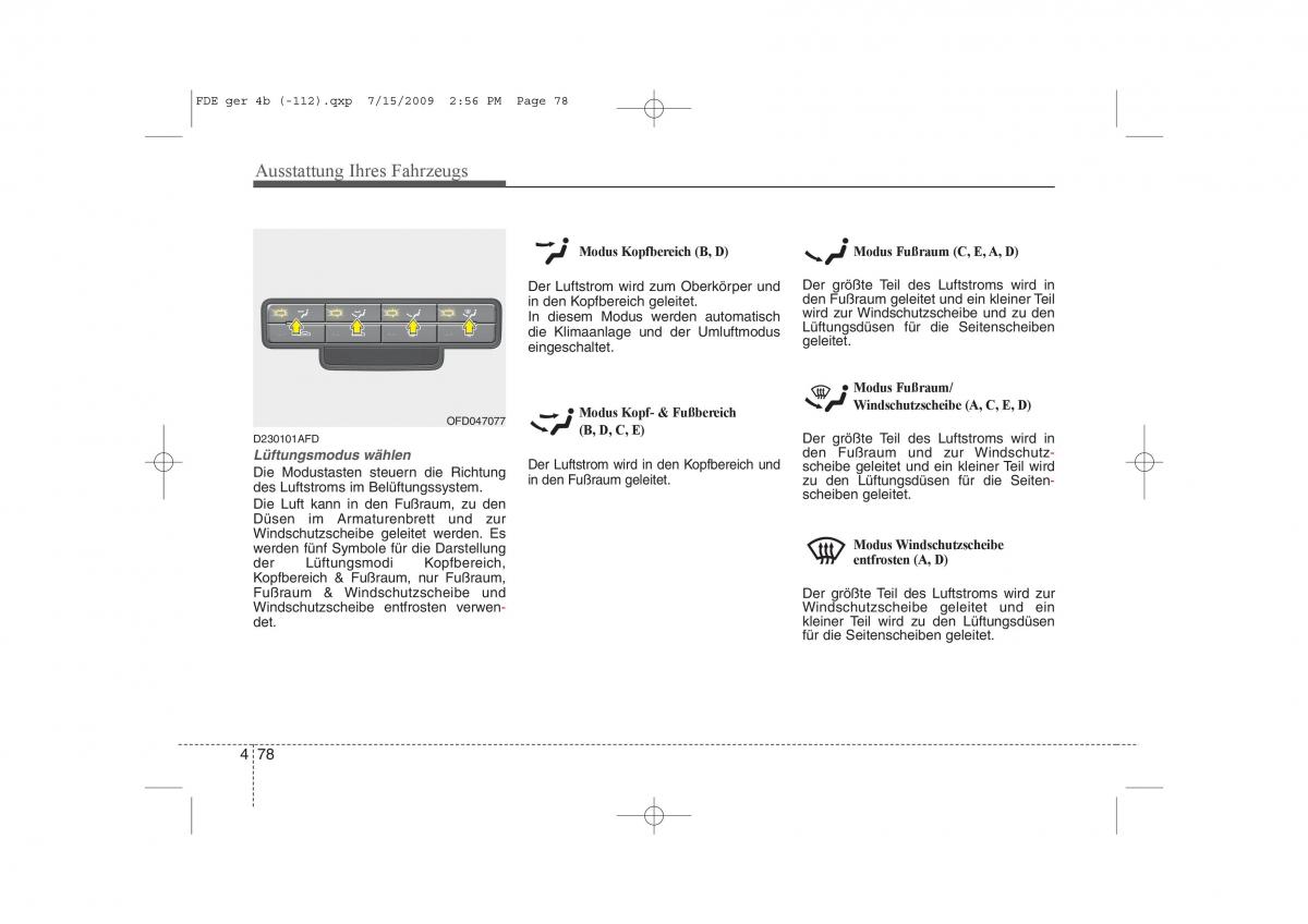 Hyundai i30 I 1 Handbuch / page 160