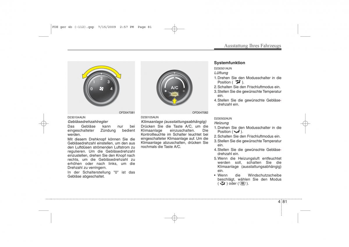 Hyundai i30 I 1 Handbuch / page 163