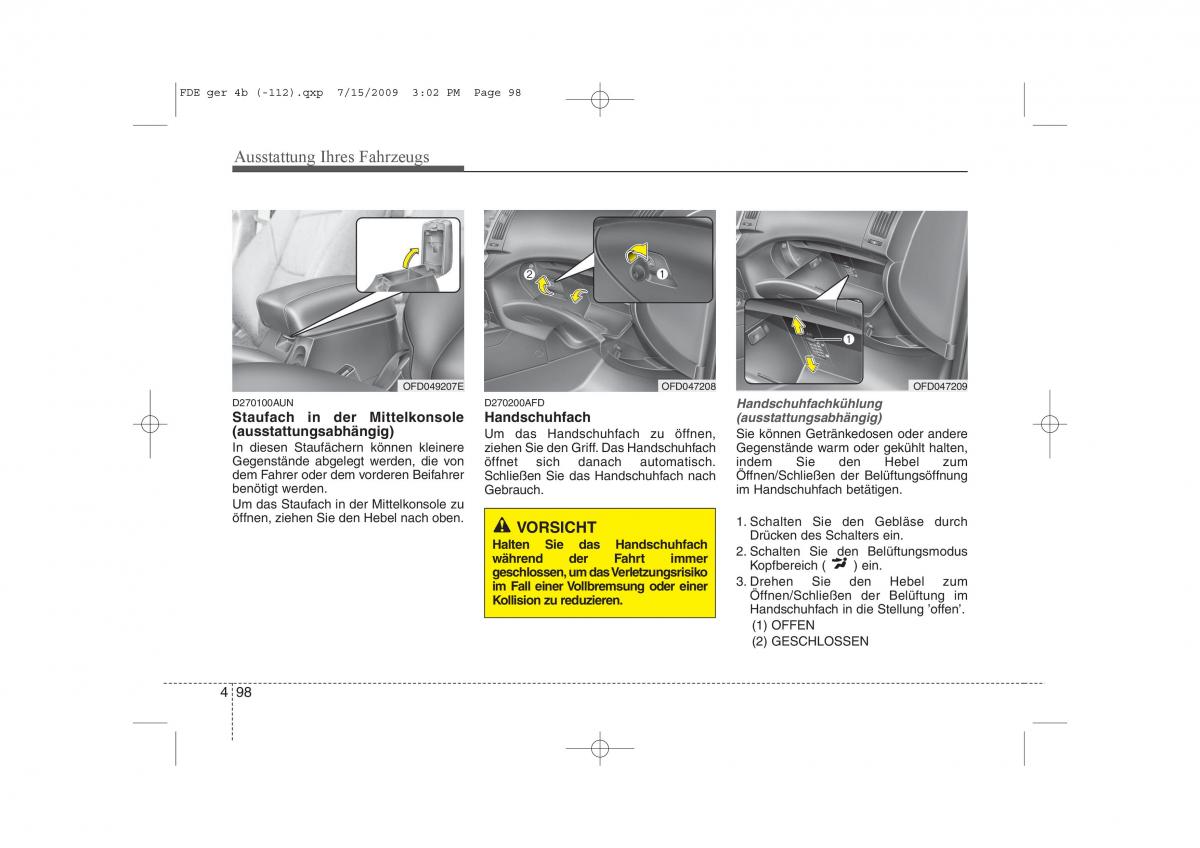 Hyundai i30 I 1 Handbuch / page 180