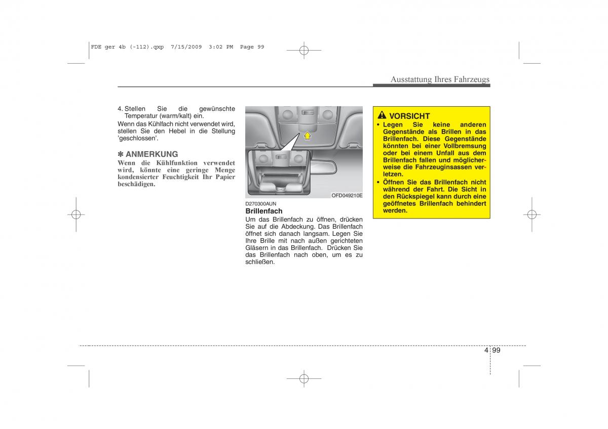 Hyundai i30 I 1 Handbuch / page 181