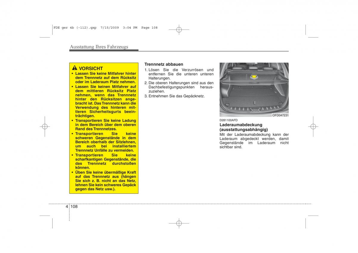 Hyundai i30 I 1 Handbuch / page 190