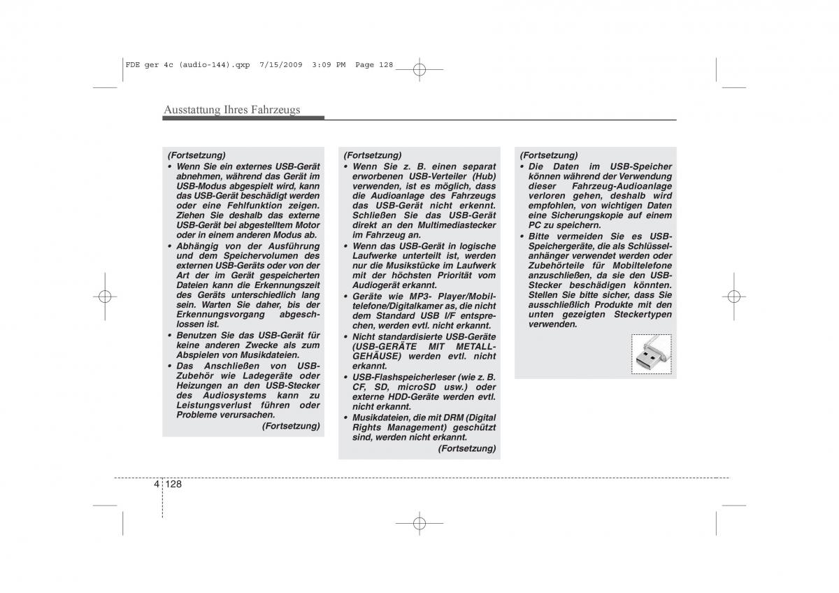 Hyundai i30 I 1 Handbuch / page 210