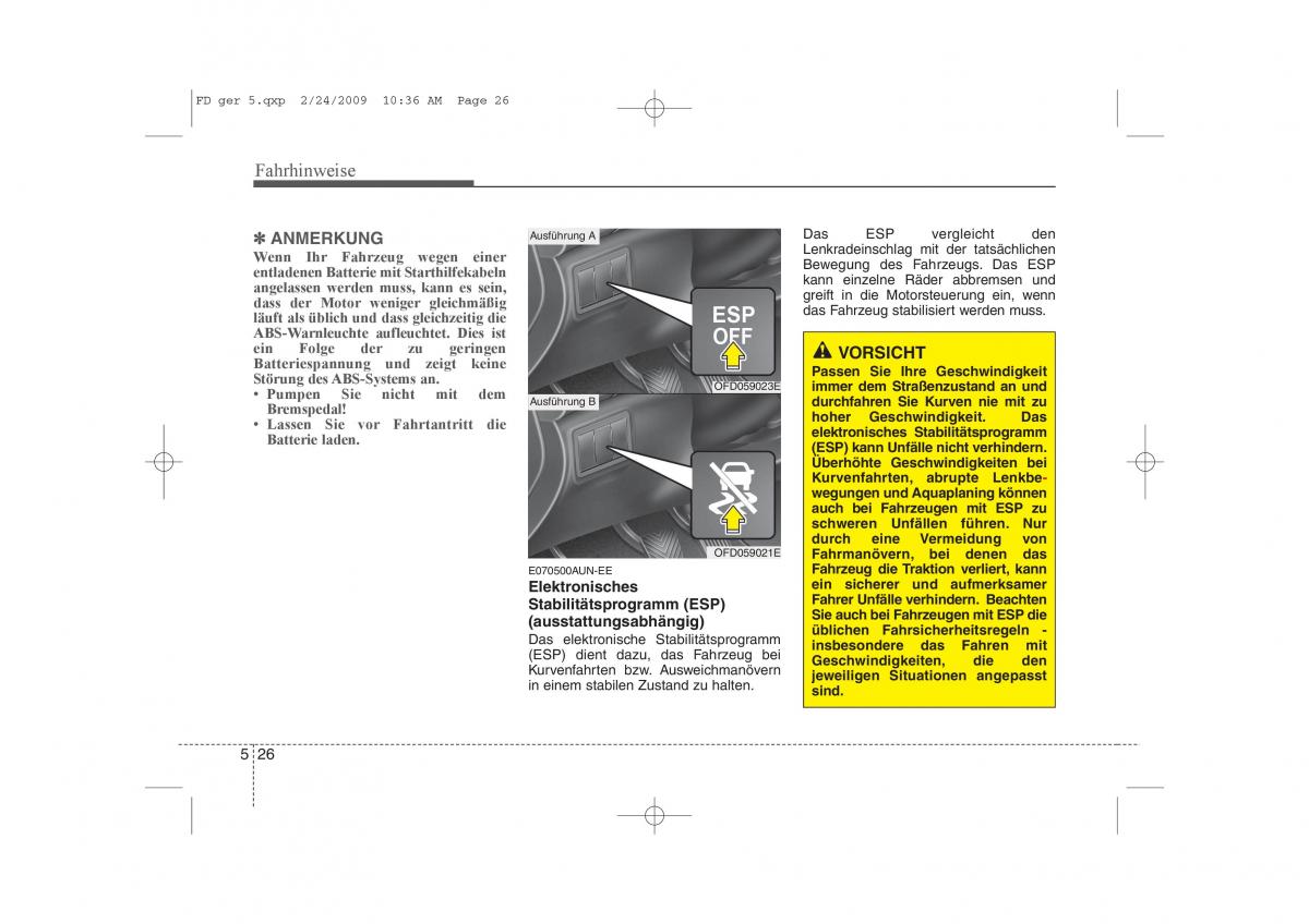 Hyundai i30 I 1 Handbuch / page 252