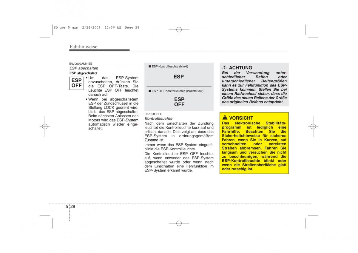 Hyundai i30 I 1 Handbuch / page 254