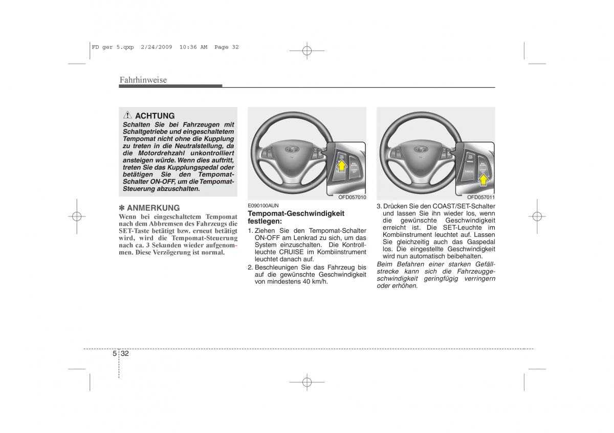 Hyundai i30 I 1 Handbuch / page 258