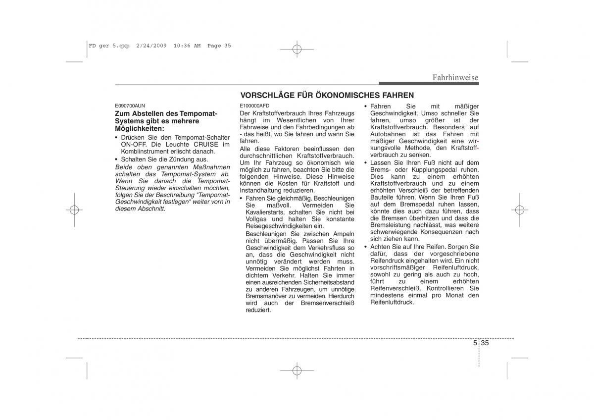 Hyundai i30 I 1 Handbuch / page 261