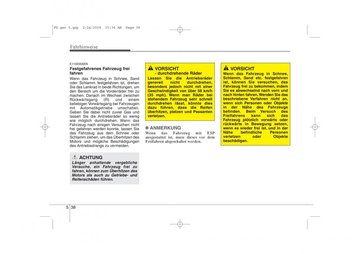 Hyundai i30 I 1 Handbuch / page 264