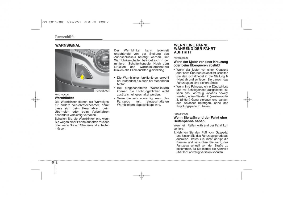 Hyundai i30 I 1 Handbuch / page 285