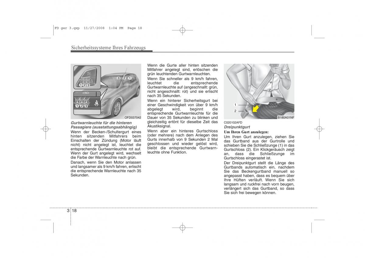 Hyundai i30 I 1 Handbuch / page 35