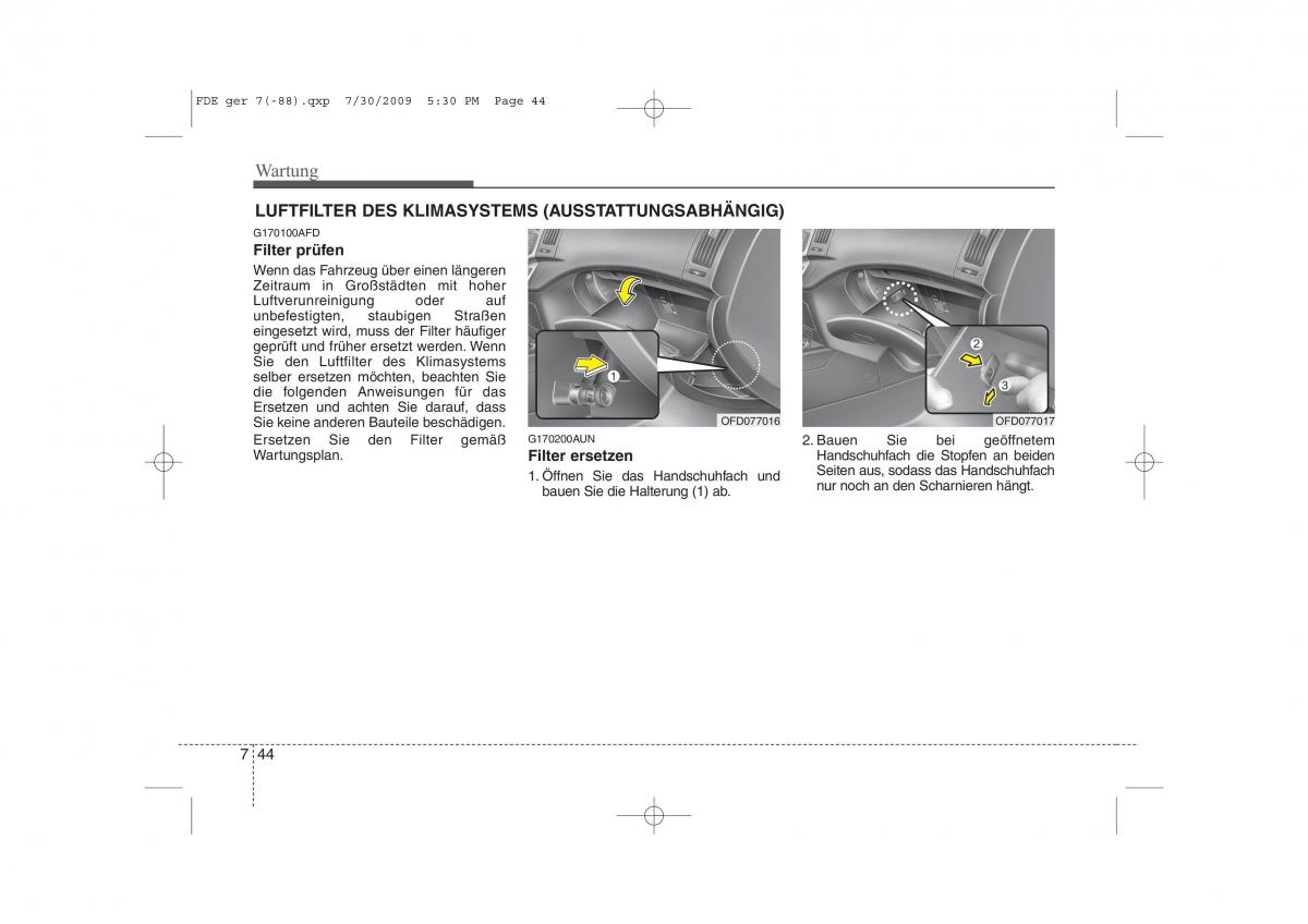 Hyundai i30 I 1 Handbuch / page 353