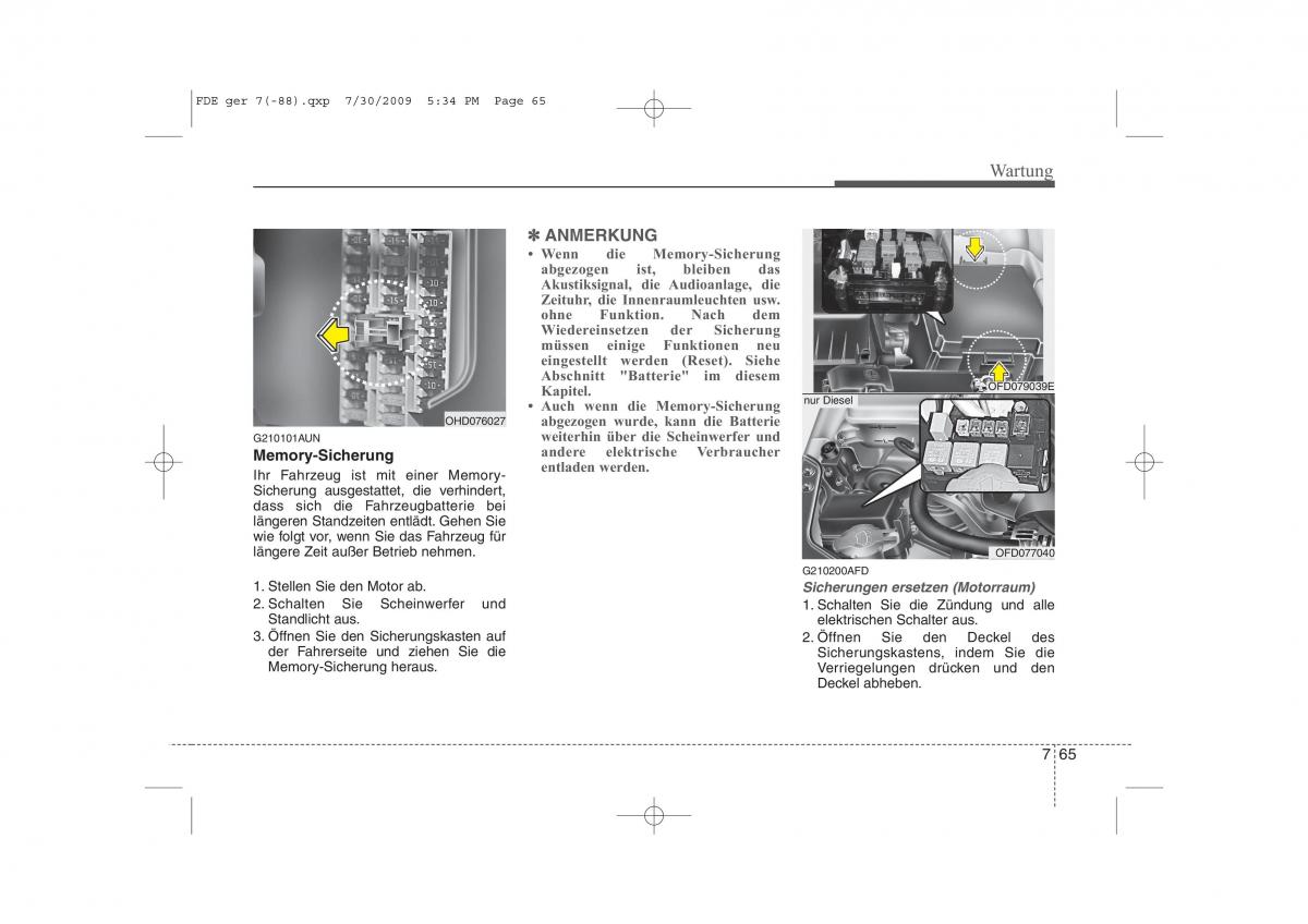 Hyundai i30 I 1 Handbuch / page 374