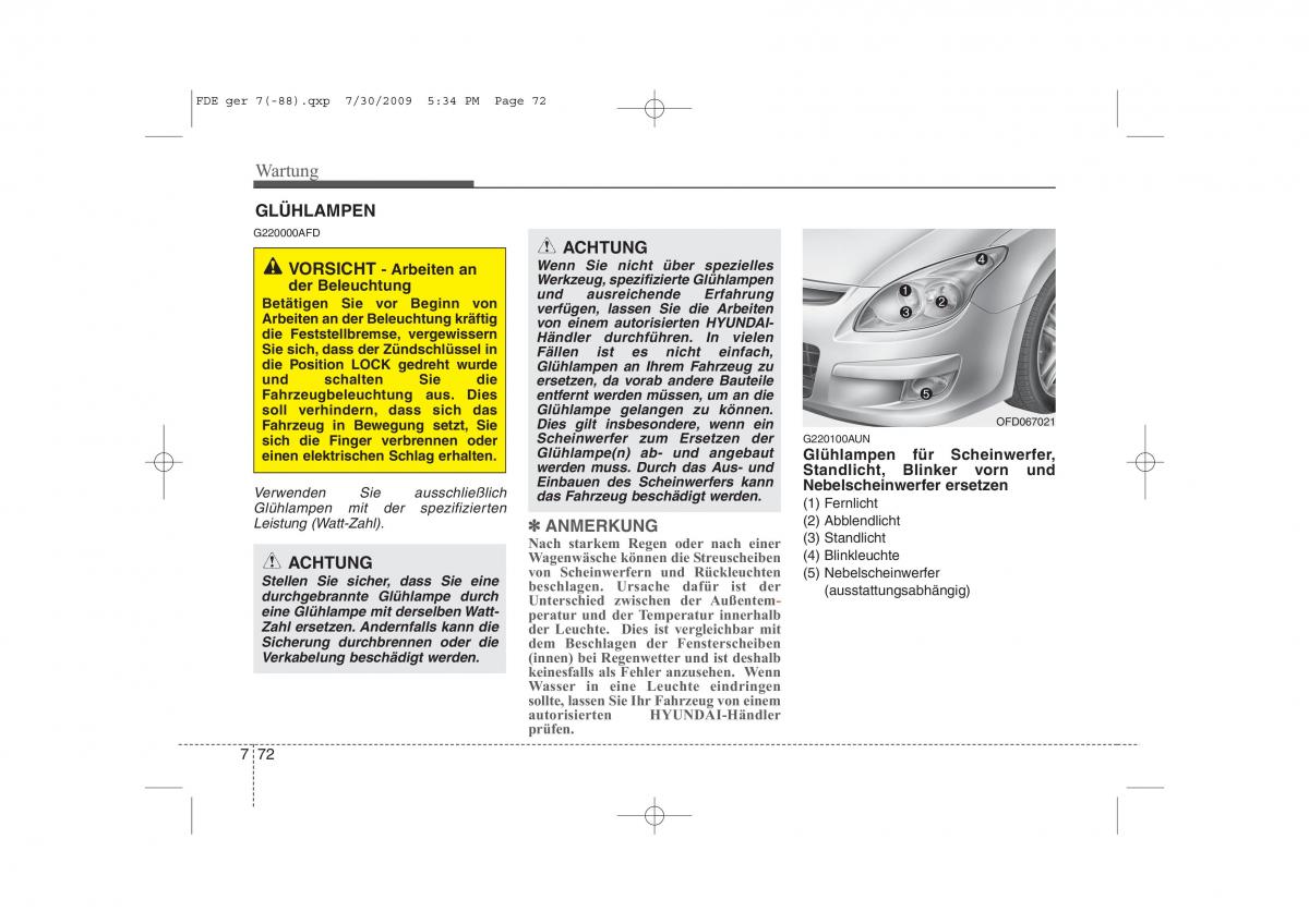 Hyundai i30 I 1 Handbuch / page 381