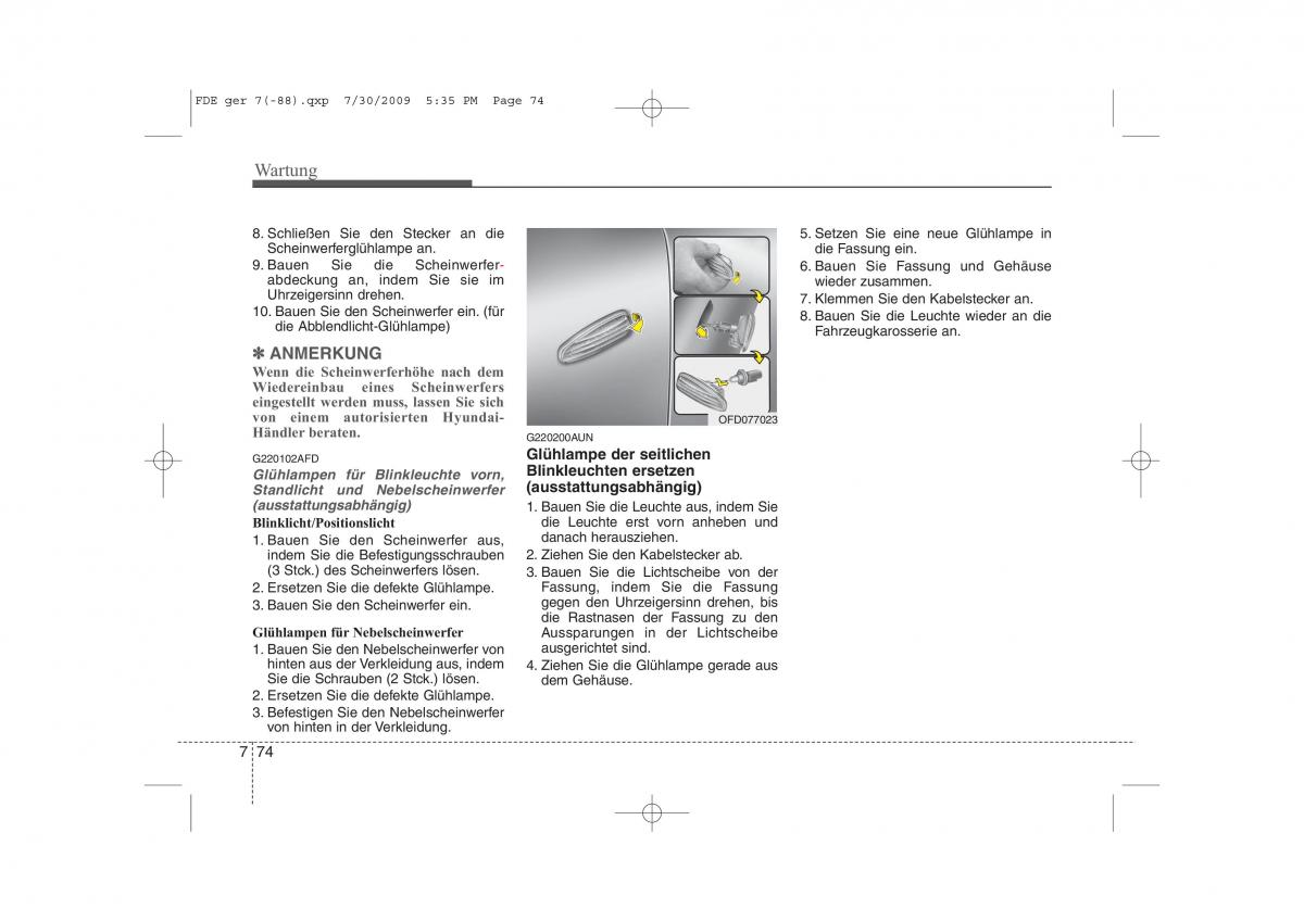 Hyundai i30 I 1 Handbuch / page 383