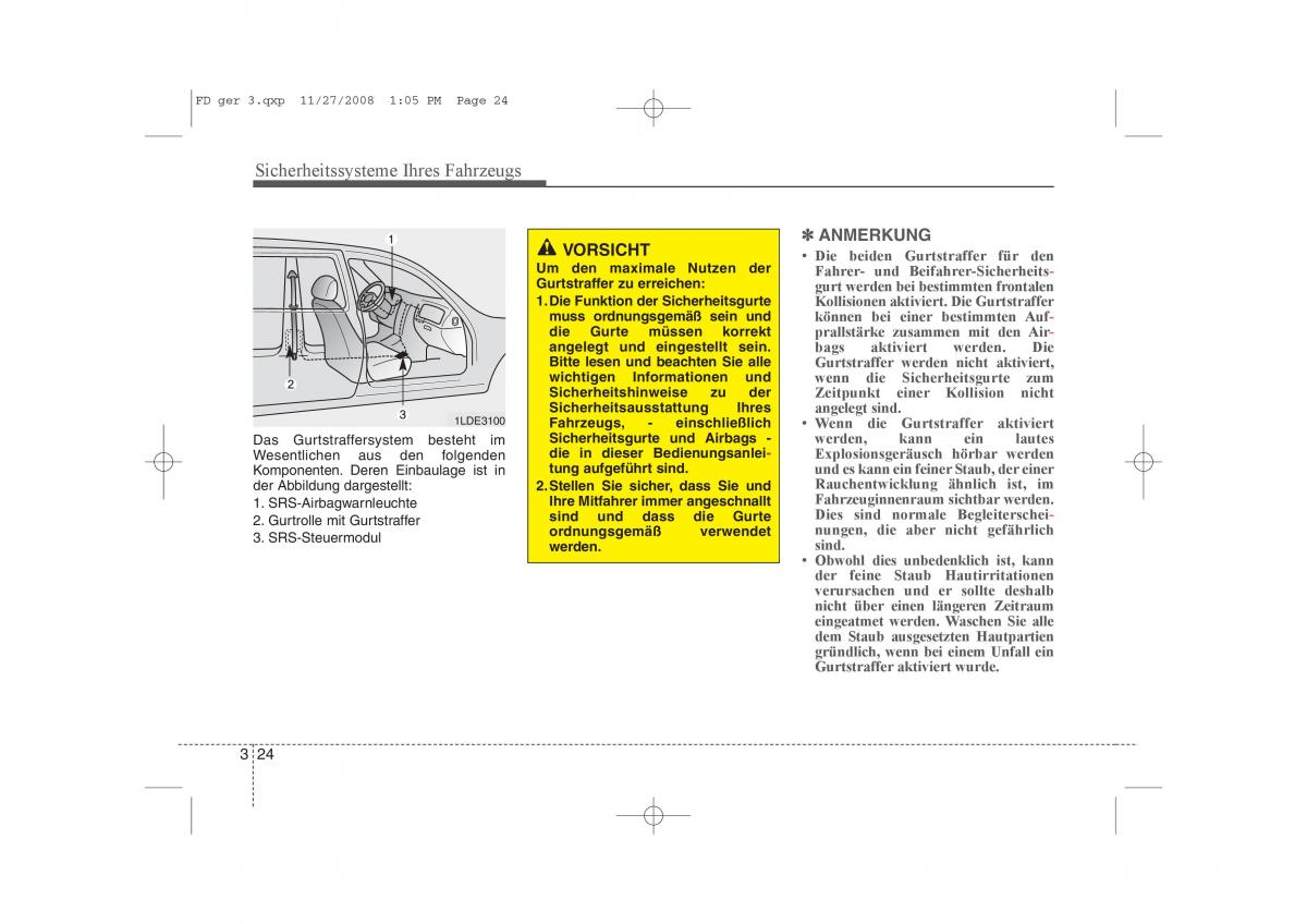 Hyundai i30 I 1 Handbuch / page 41