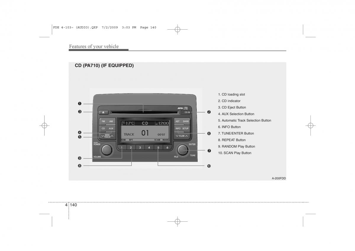 Hyundai i30 I 1 owners manual / page 550