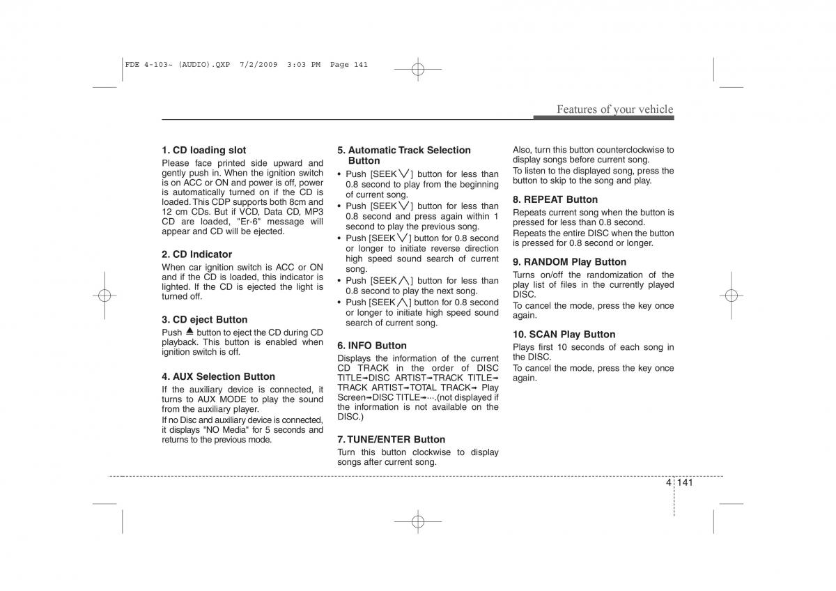 Hyundai i30 I 1 owners manual / page 551