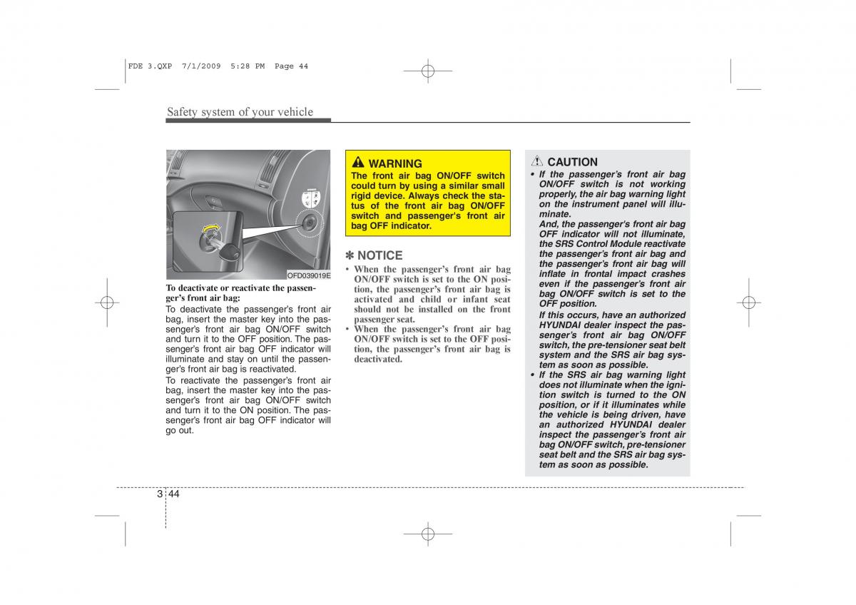 Hyundai i30 I 1 owners manual / page 62