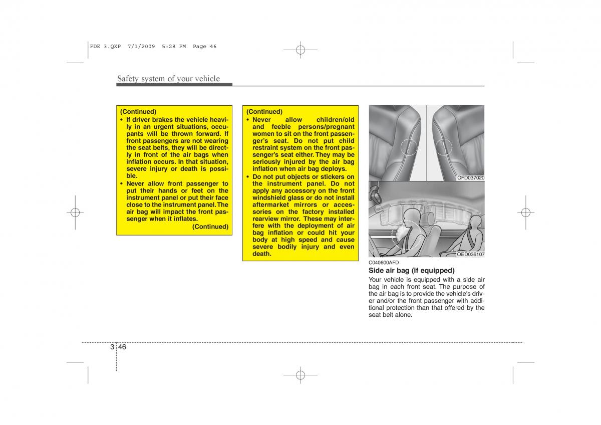 Hyundai i30 I 1 owners manual / page 64