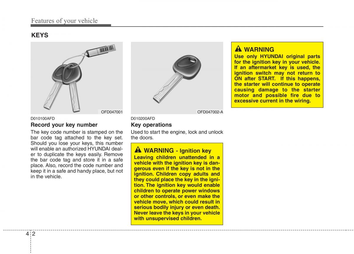 Hyundai i30 I 1 owners manual / page 79