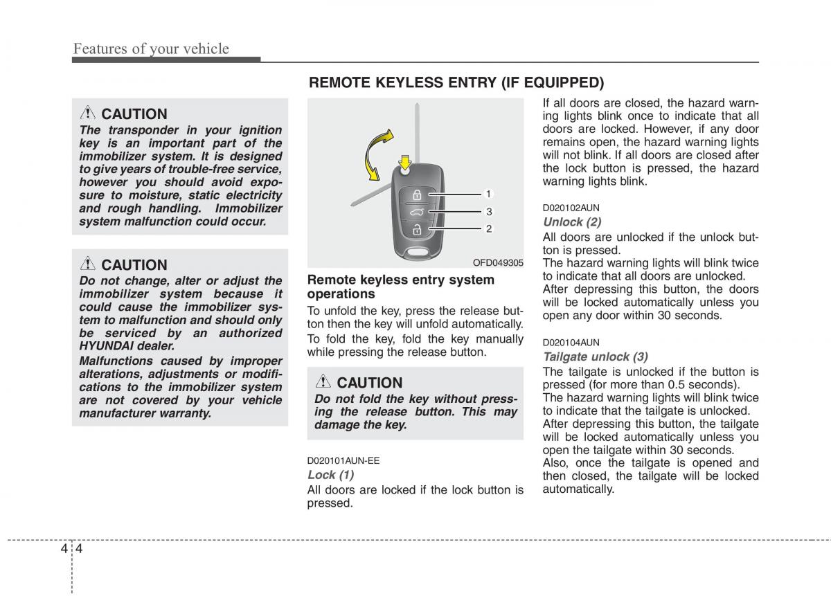 Hyundai i30 I 1 owners manual / page 81