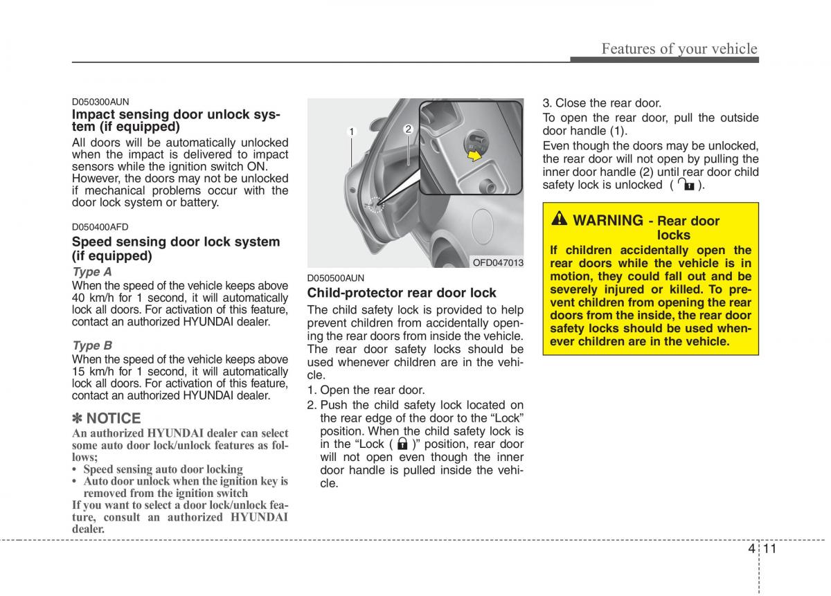 Hyundai i30 I 1 owners manual / page 88