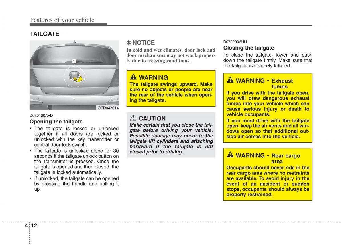 Hyundai i30 I 1 owners manual / page 89