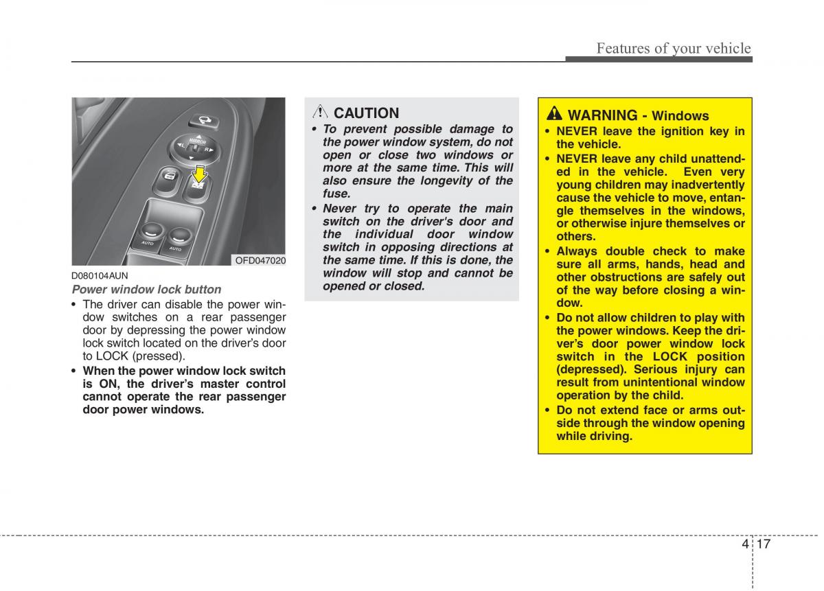 Hyundai i30 I 1 owners manual / page 94