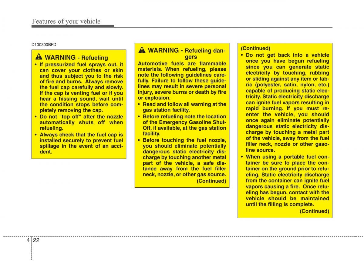 Hyundai i30 I 1 owners manual / page 99