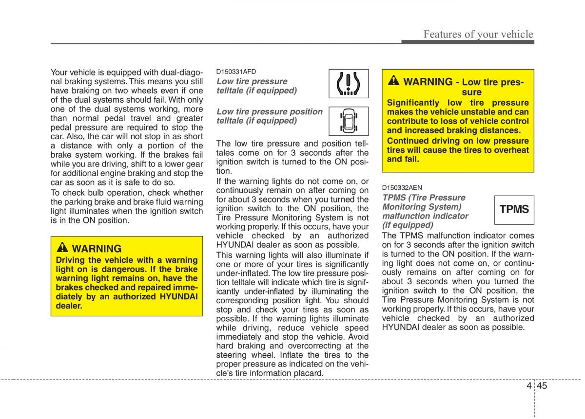 Hyundai i30 I 1 owners manual / page 122