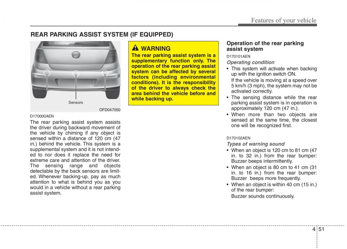 Hyundai i30 I 1 owners manual / page 128