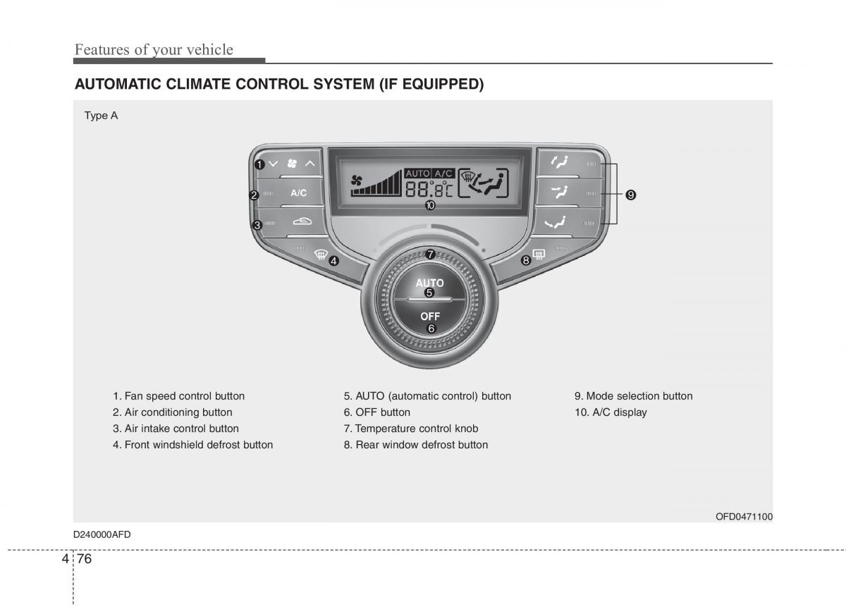 Hyundai i30 I 1 owners manual / page 153