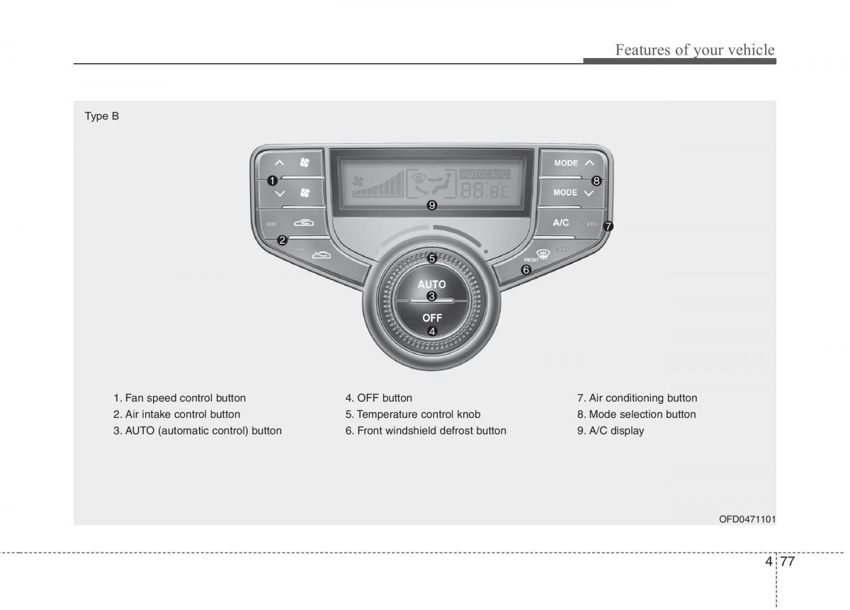 Hyundai i30 I 1 owners manual / page 154