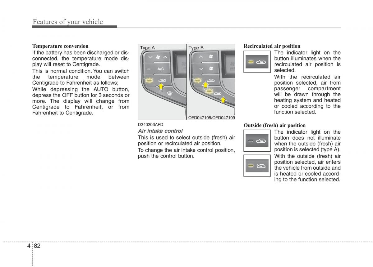 Hyundai i30 I 1 owners manual / page 159