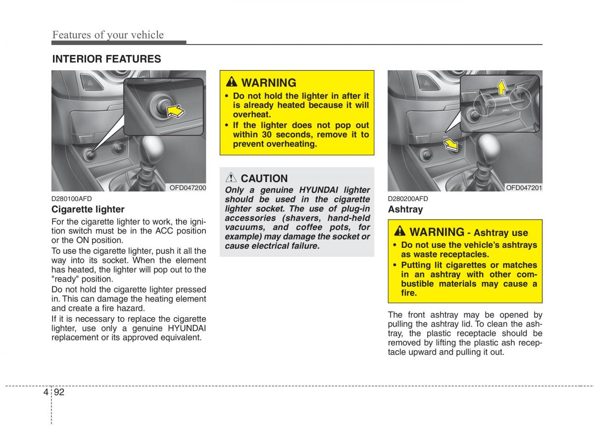 Hyundai i30 I 1 owners manual / page 169