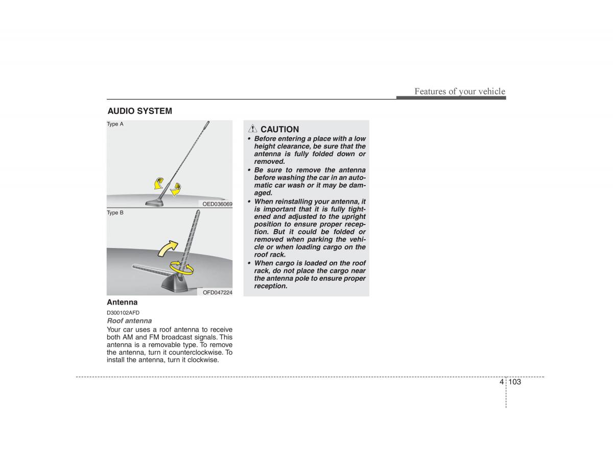 Hyundai i30 I 1 owners manual / page 180