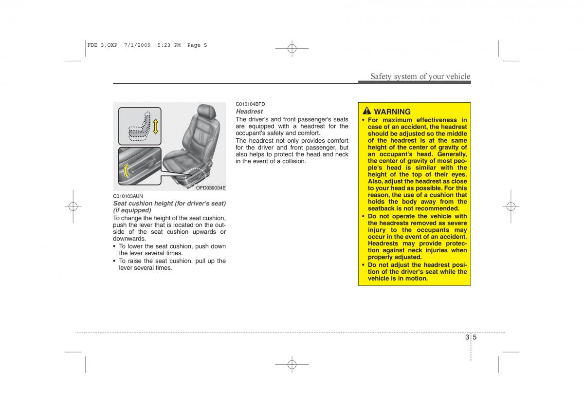 Hyundai i30 I 1 owners manual / page 23