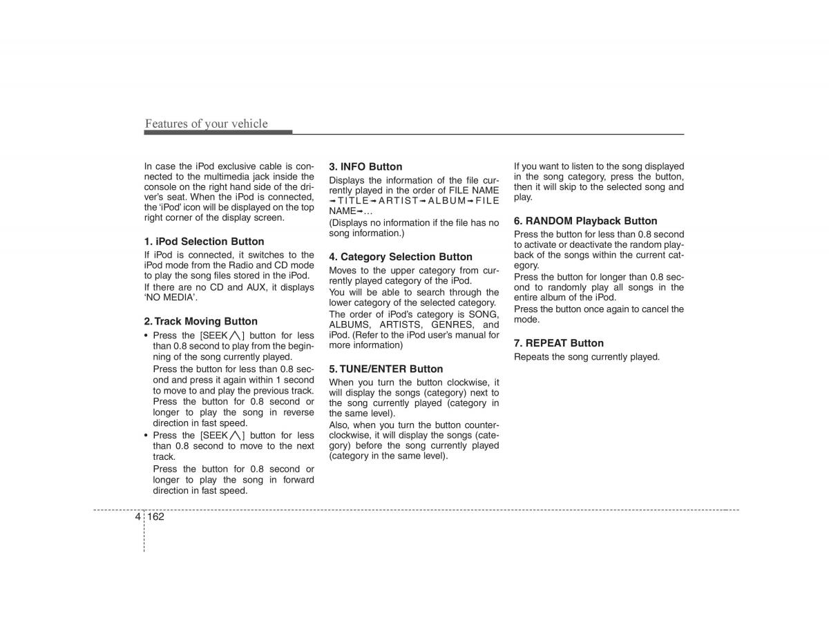 Hyundai i30 I 1 owners manual / page 239