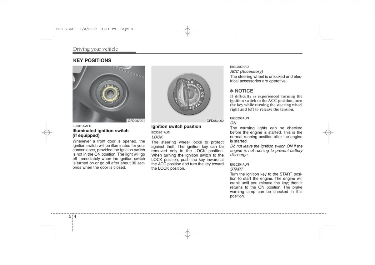 Hyundai i30 I 1 owners manual / page 244