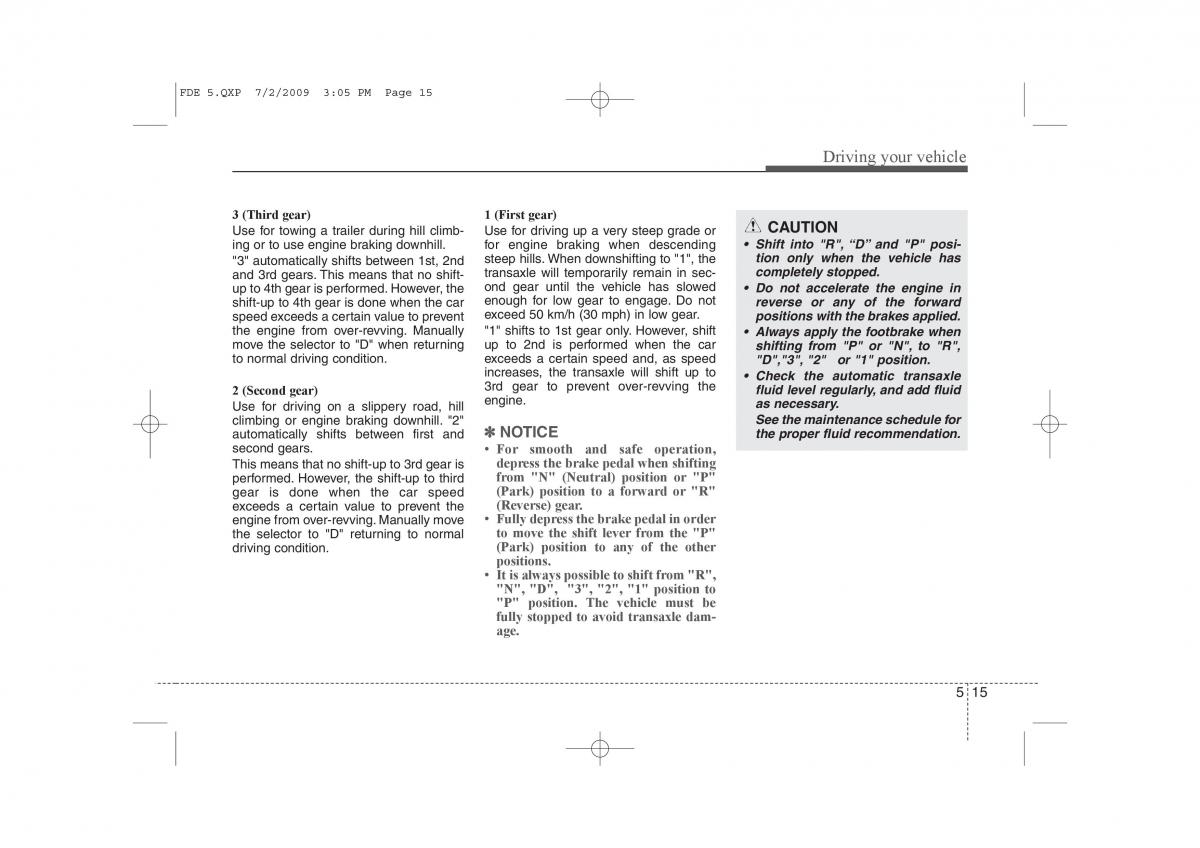 Hyundai i30 I 1 owners manual / page 255