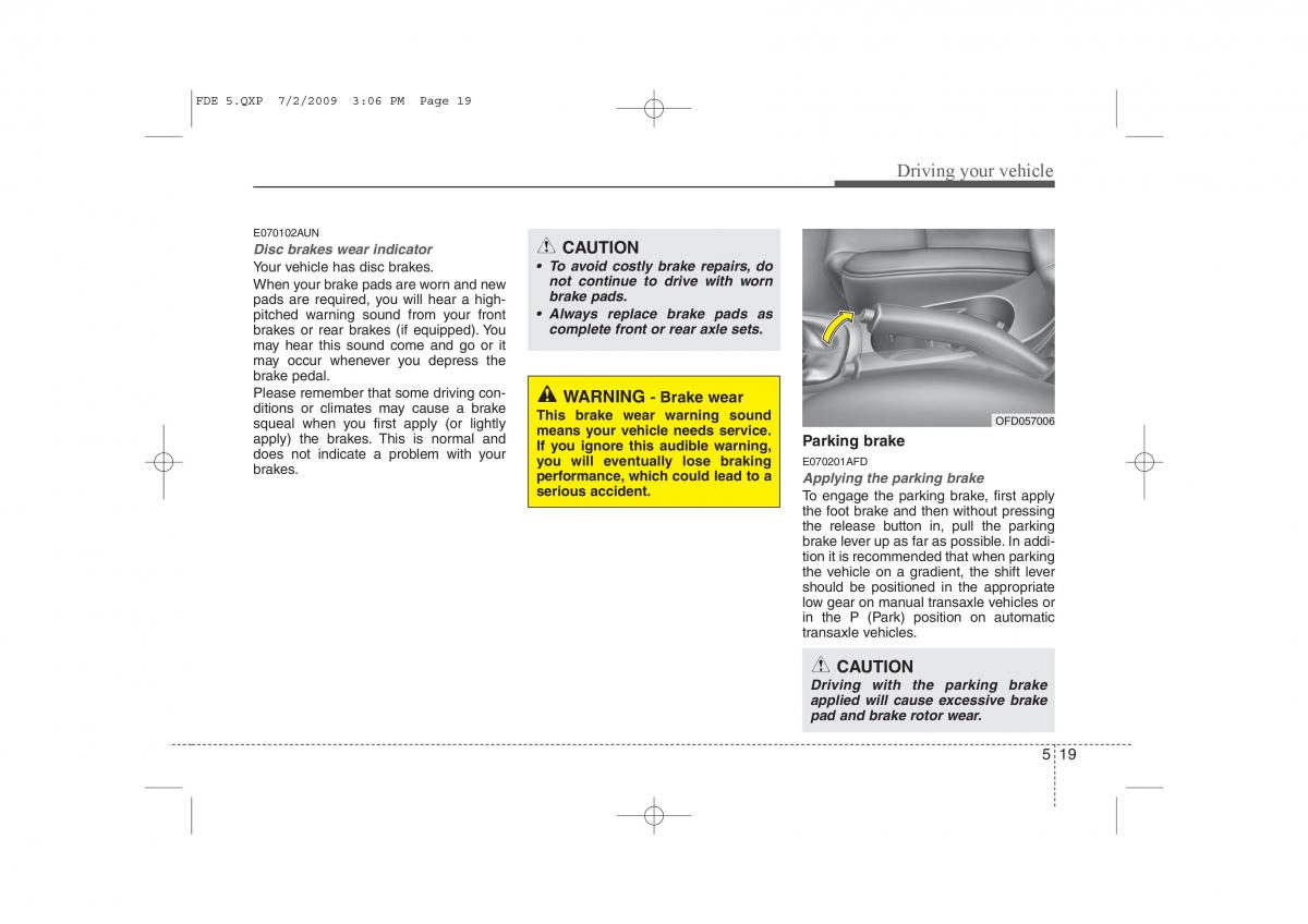 Hyundai i30 I 1 owners manual / page 259