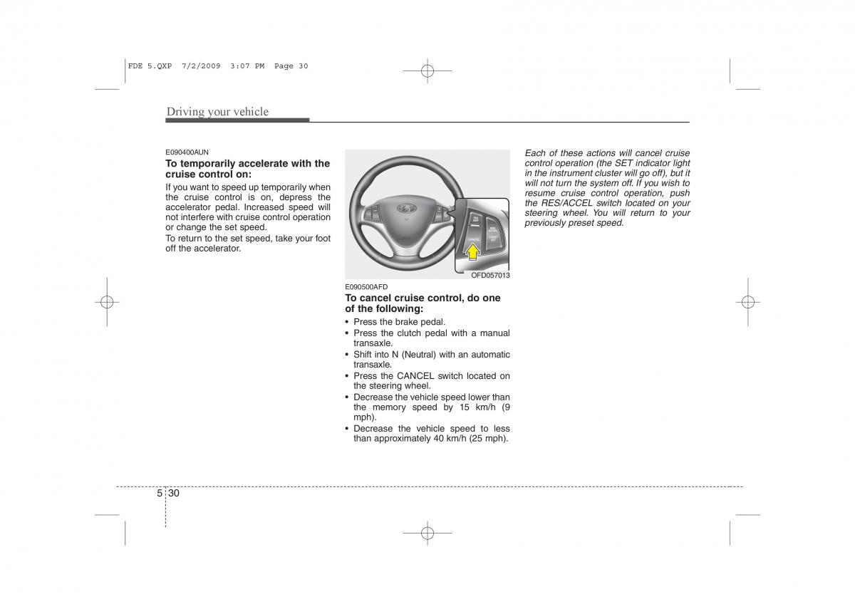 Hyundai i30 I 1 owners manual / page 270