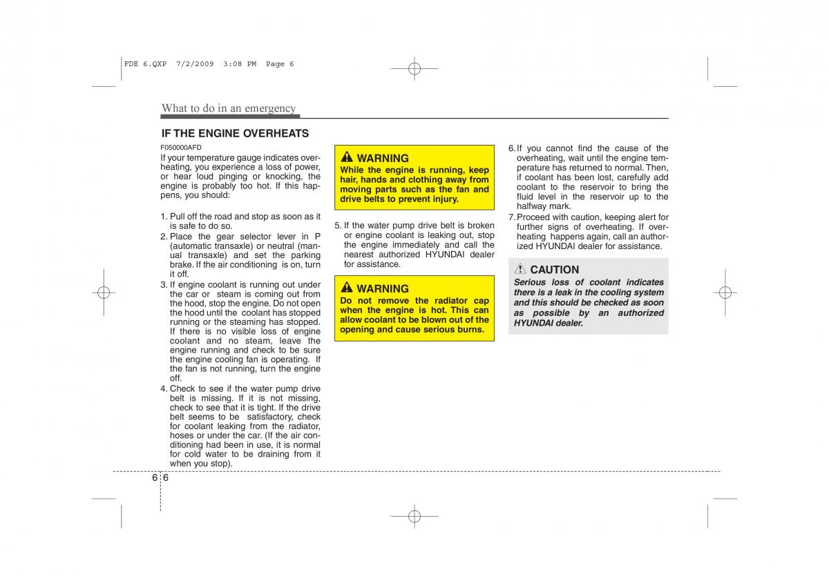 Hyundai i30 I 1 owners manual / page 296