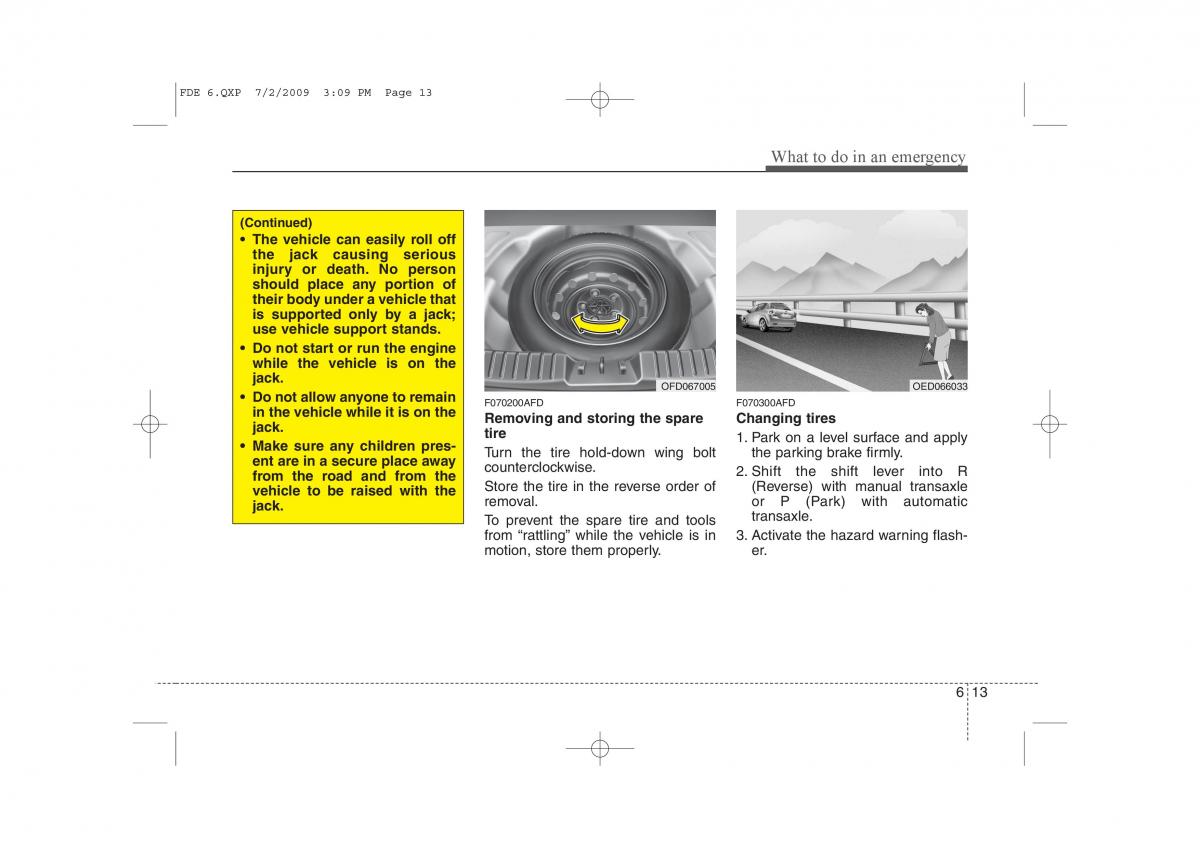 Hyundai i30 I 1 owners manual / page 303