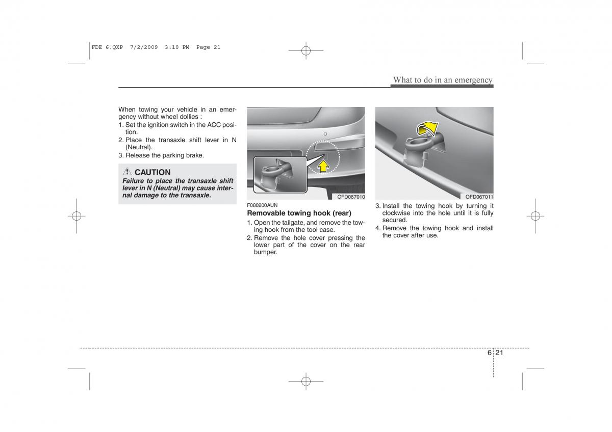 Hyundai i30 I 1 owners manual / page 311