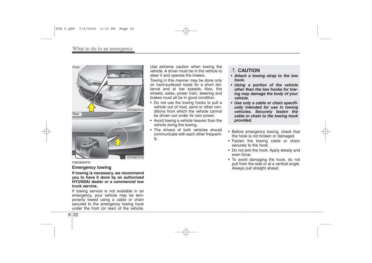 Hyundai i30 I 1 owners manual / page 312